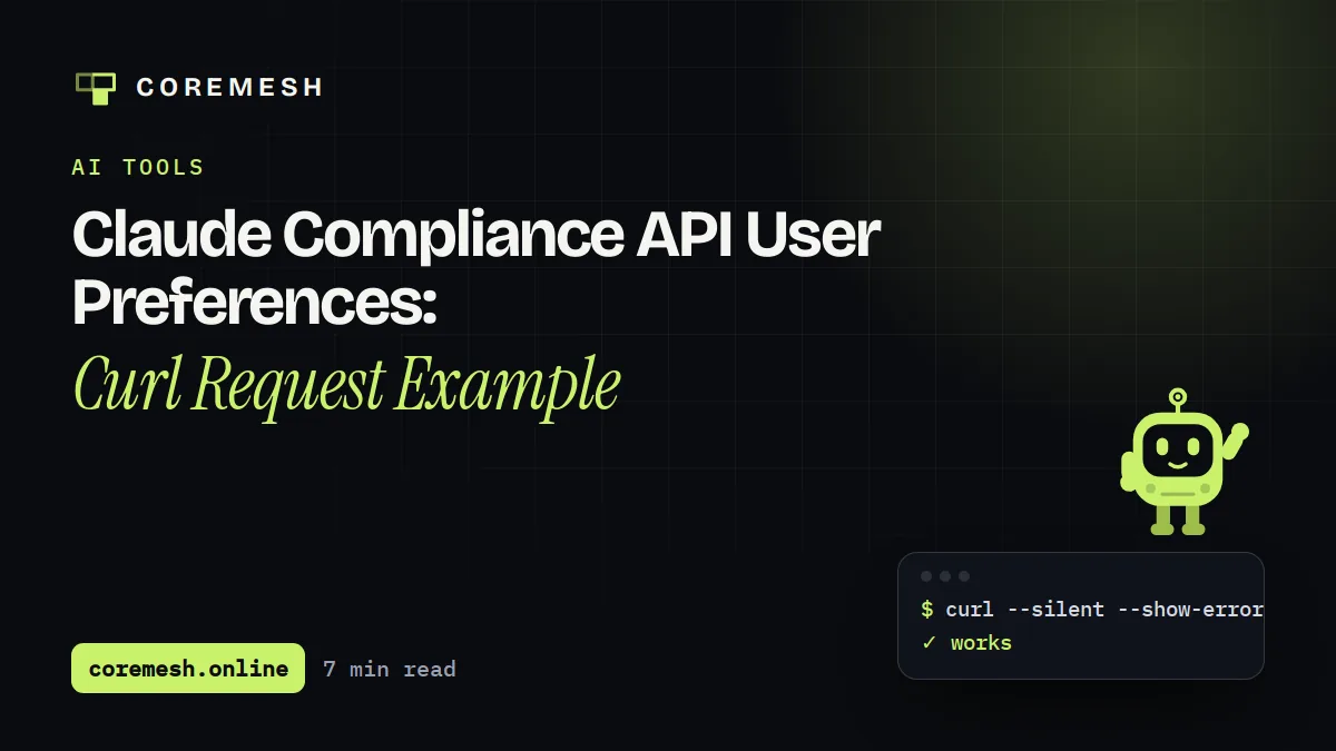 Claude Compliance API User Preferences: Curl Request Example