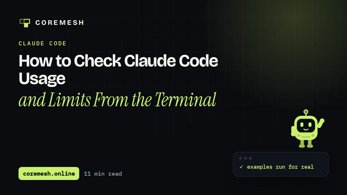 How to Check Claude Code Usage and Limits From the Terminal